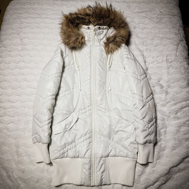 Recette A 'la mode Raccoon Fur Puffer