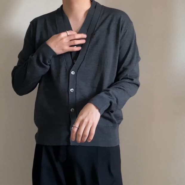 르메르 더블레이어드 가디건