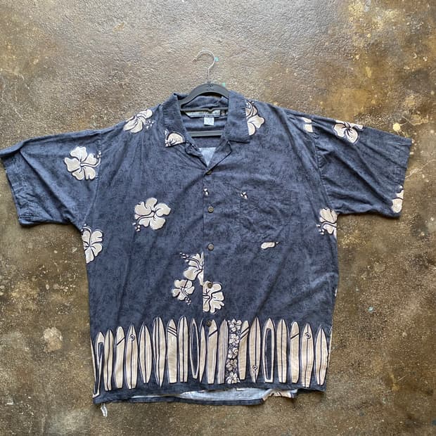 빈티지 하와이안 셔츠