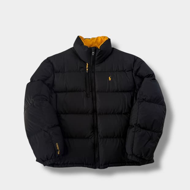 폴로 랄프로렌 오버사이즈 구스다운 블랙 푸퍼 패딩