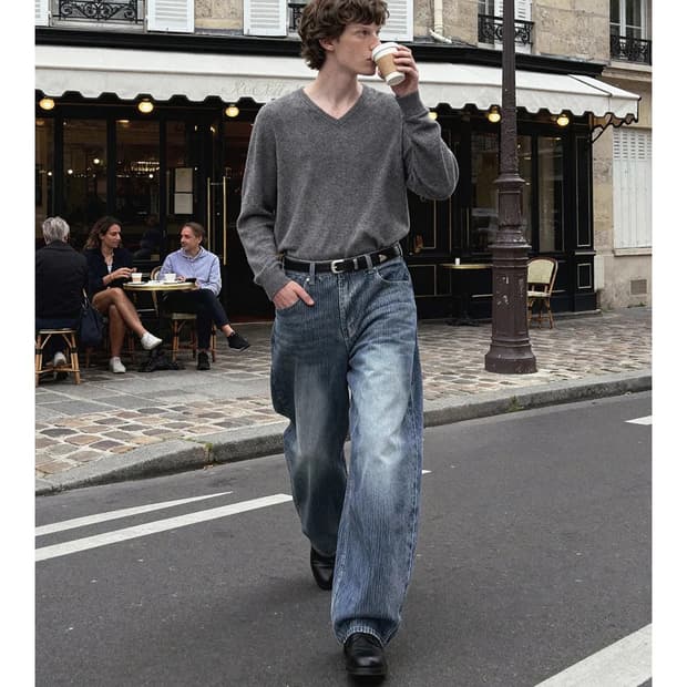 어놀러코드 오브 코듀로이 데님팬츠