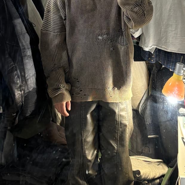 낫포너드 그런지 니트 M