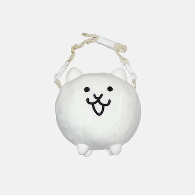 냥코대전쟁 인형 크로스백 파우치 기본냥코