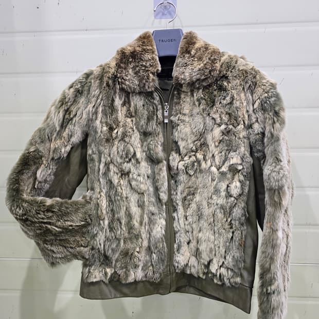 Yeker 렉스 토끼털 양가죽 자켓 55