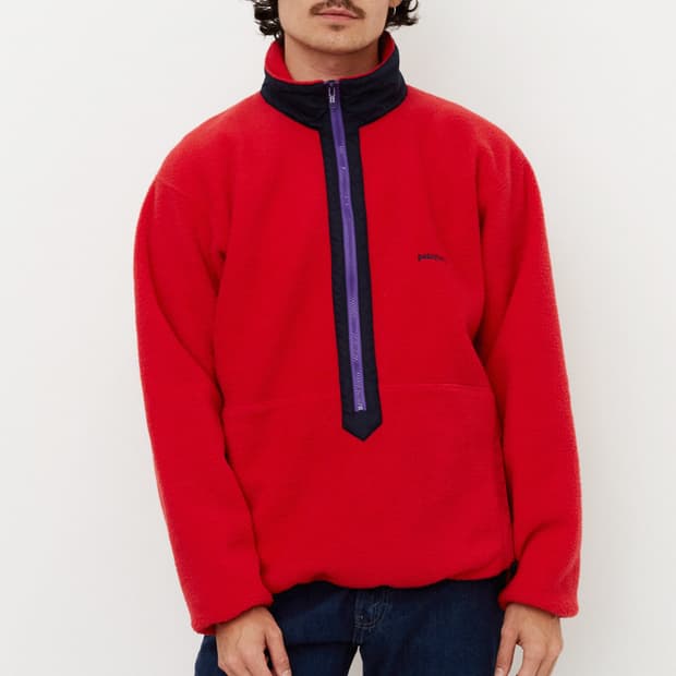 90s Made in USA 빈티지 파타고니아 신칠라 플리스 후리스