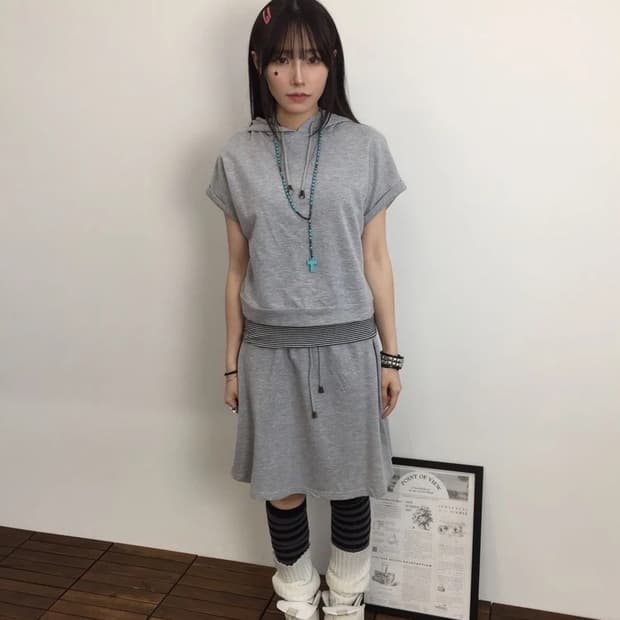 RyuRyu Hoodie Skirt Set