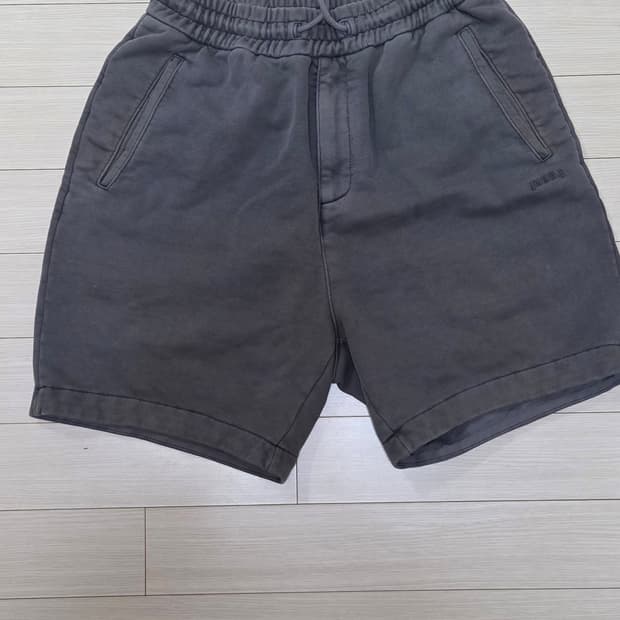 [44] 준지 그레이 가먼트 밴딩 팬츠 반바지