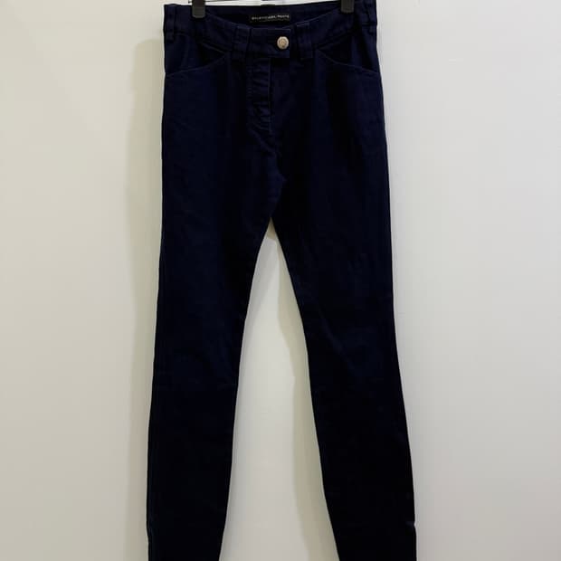 발렌시아가 네이비 코튼 팬츠(정품)