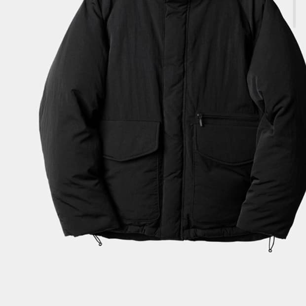 23w 러프사이드 클라우드 파카 네이비