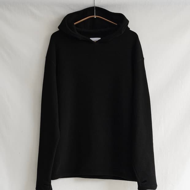 [3] 씨솔트 와플 립 후디 블랙