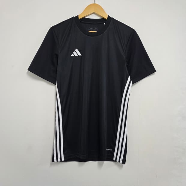 95 아디다스 삼선 반팔 져지 티셔츠 검흰 블랙