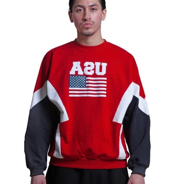 윌리차바리아 usa 스웻셔츠