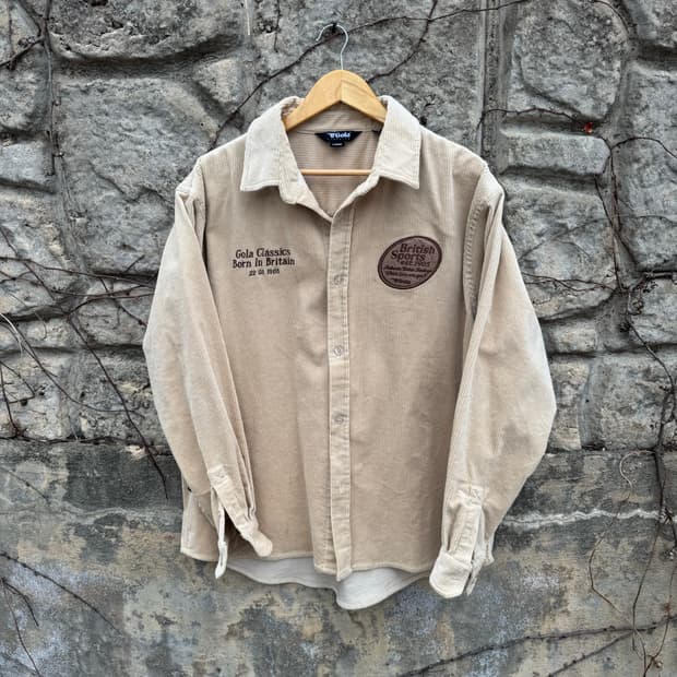 Gola 코듀로이 셔츠 L