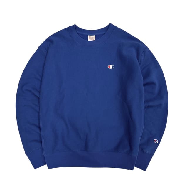 챔피온 레드택 리버스위브 스웻셔츠 블루 (XXL)