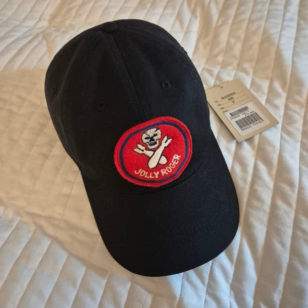 [리얼맥코이] 졸리 로저 볼캡 블랙 / 새상품