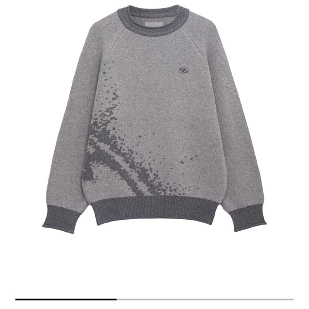 sansangear mosaic knit 모자이크 니트