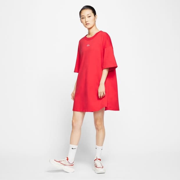 나이키 우먼스 어센틱 코리아 NSW 에센셜 드레스 롱원피스 M(85)