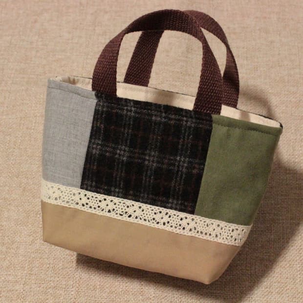 핸드메이드 빈티지 업사이클링 파우치 / 바구니