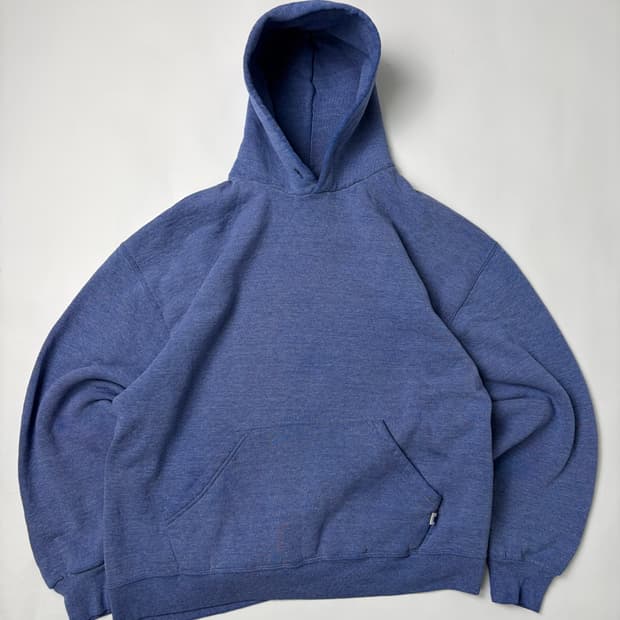 90s Russell Hoodie (heather blue)