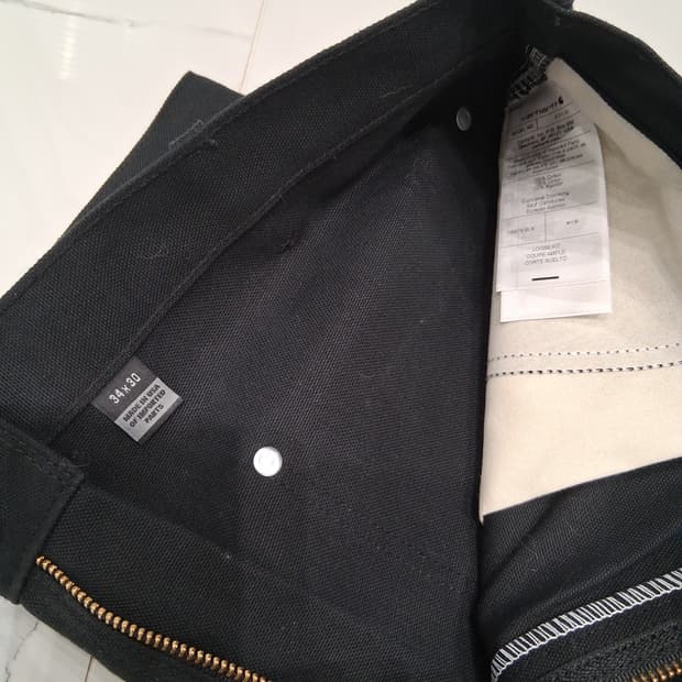 칼하트 b01 블랙 34w 30l