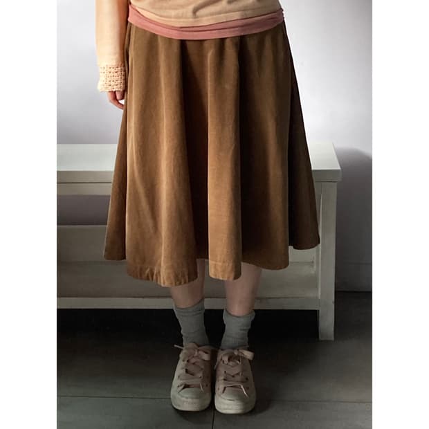 ehka sopo 코듀로이 스커트