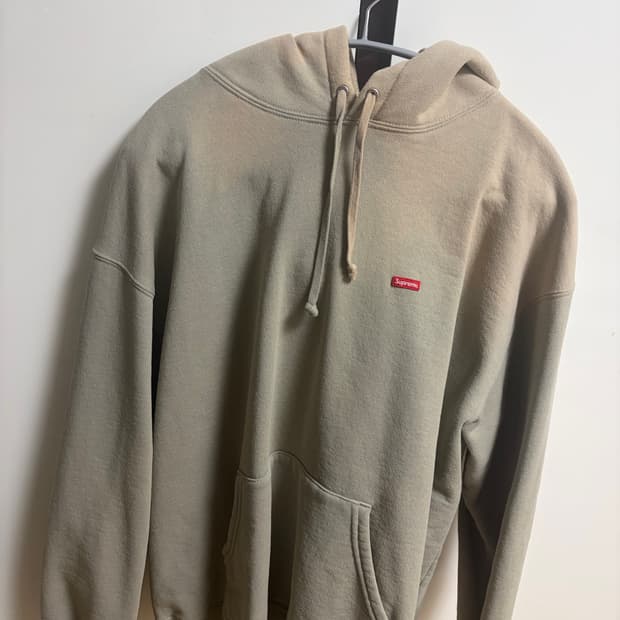 [L]슈프림 스몰 로고 후드티