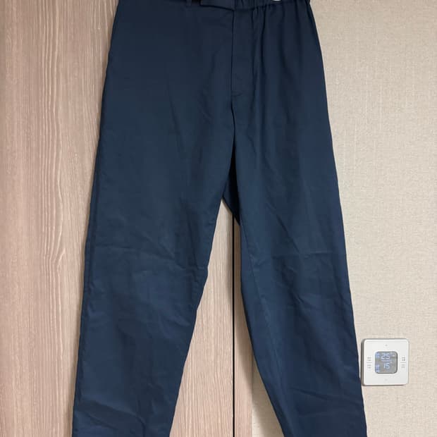 [Graphpaper]그라프페이퍼 네이비 팬츠 (OS)