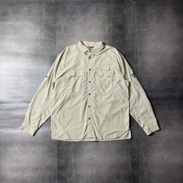 THE NORTH FACE 노스페이스 베이지 셔츠 A00500