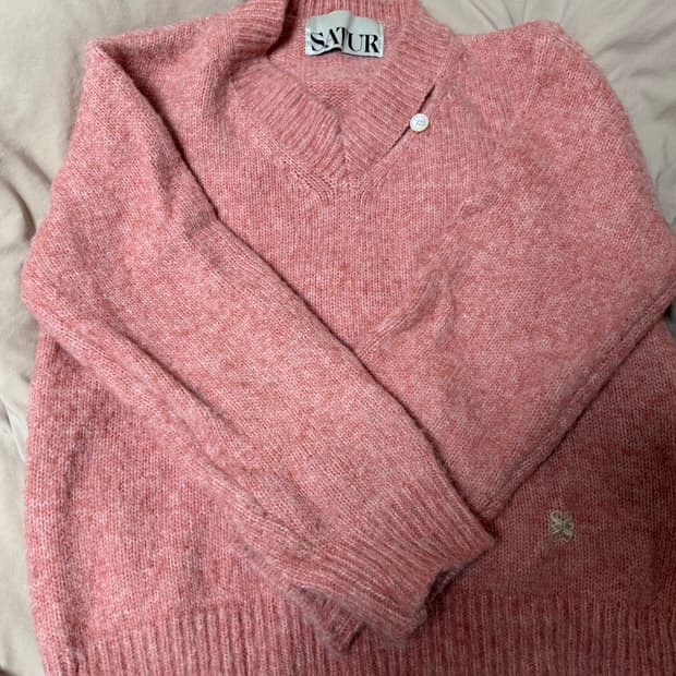 세터 모헤어 니투 핑크 판매합니다