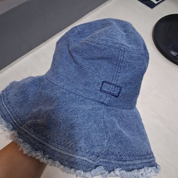 비이커 프리사이즈 모자 데님