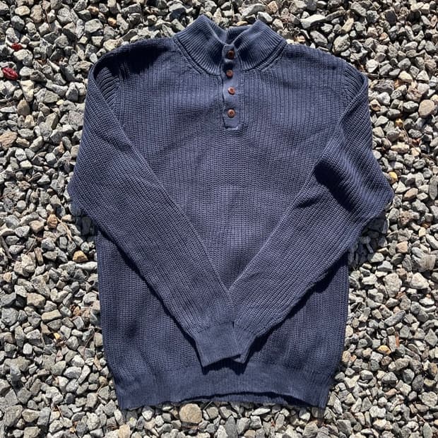 LL Bean 헨리넥 니트