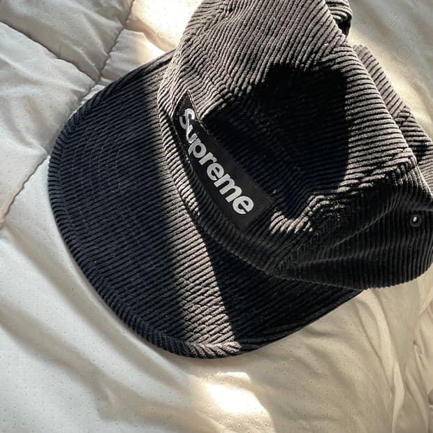 슈프림 코듀로이 캠프캡 25ss