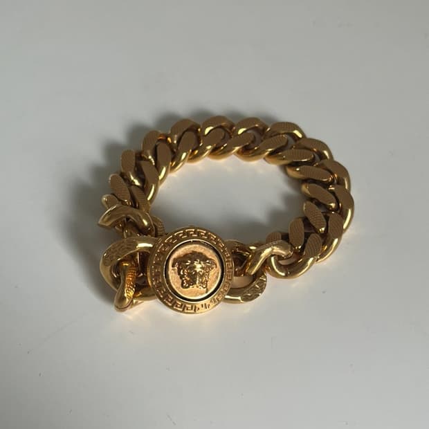 베르사체 메두사 체인 팔찌