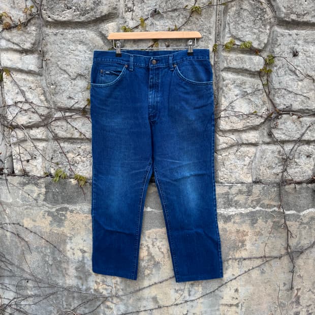 90s lee 빈티지 200 레귤러 스트레이트핏 워싱 데님 팬츠 36