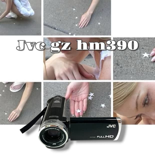 🙆‍♀️특가/입문용추천/ Jvc gz hm390 빈티지 캠코더