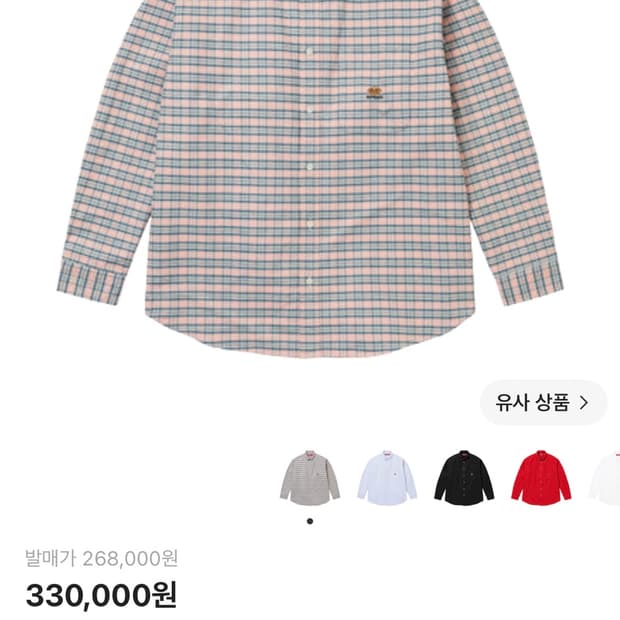 슈프림 25fw 플란넬 셔츠