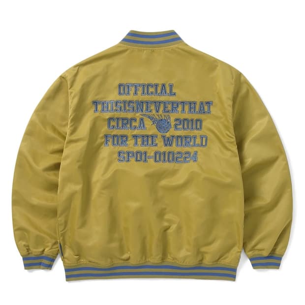 디스이즈네버댓 바시티 자켓