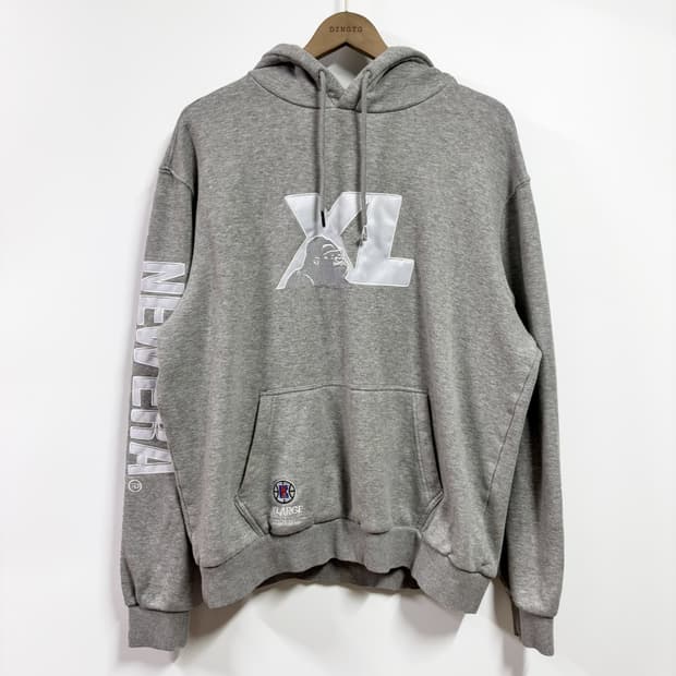 [105] 뉴에라 NBA x 엑스라지 후드 그레이