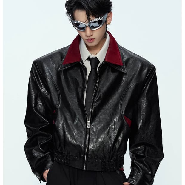 ARGUE CULTURE  Lather Jacket