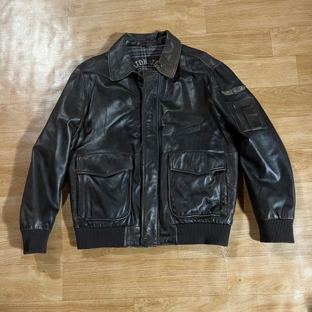 [105] 아르마 a-1 빈티지 가죽자켓
