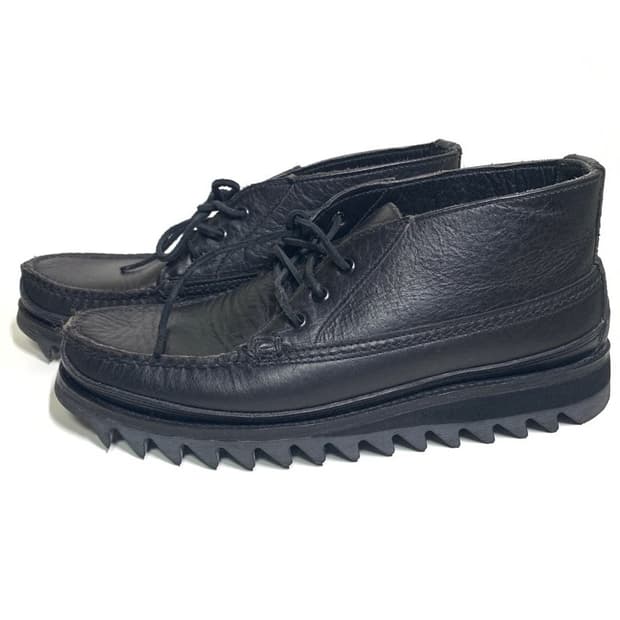 오크스트릿 샤크솔 블랙 리얼레더 가죽 부츠 워커270