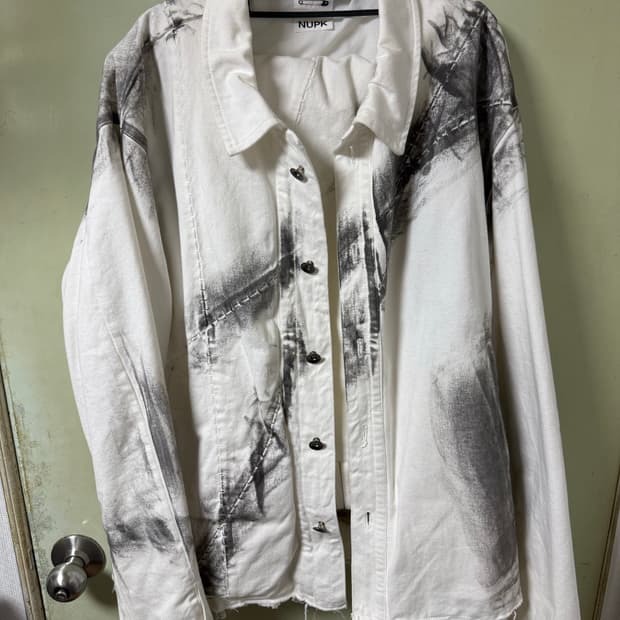 누피크 더티 화이트 자켓, 팬츠 셋업