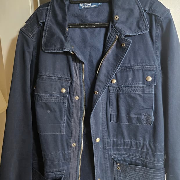 폴로 밀리터리 M-65 유틸 자켓