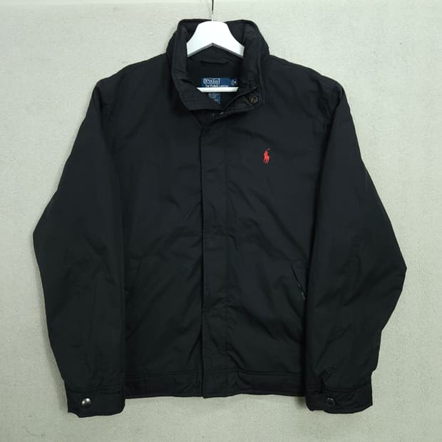 폴로 랄프 로렌 폴리쉘 페리 자켓 M 블랙