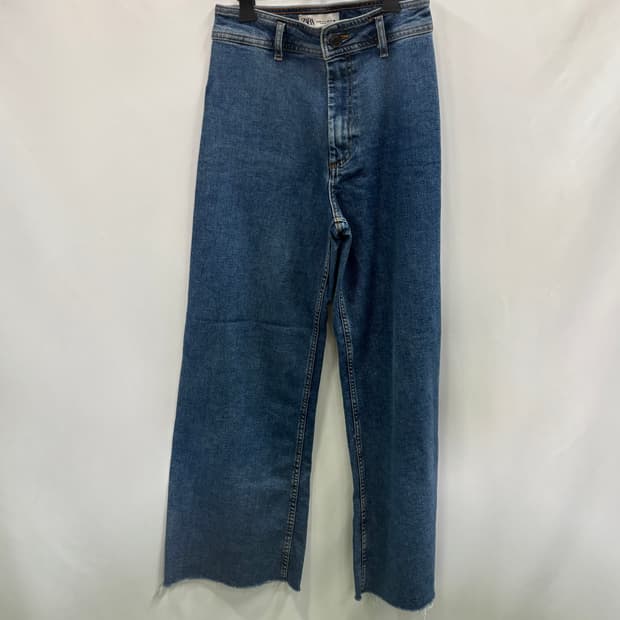 자라(ZARA)와이드 레그 데님 팬츠 26