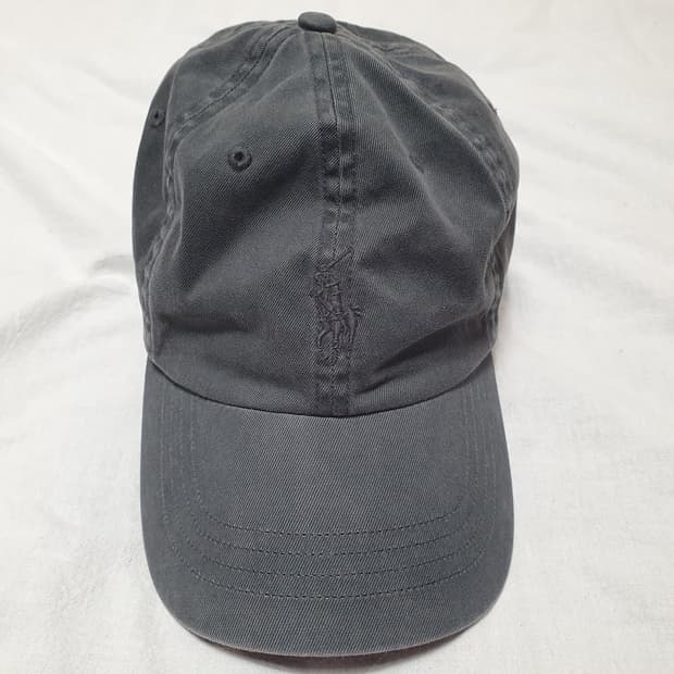 폴로 랄프로렌 볼캡 모자 올 차콜 다크 그레이 클래식 