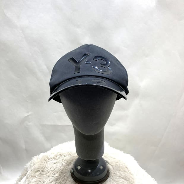 Y-3 요지야마모토 바이저캡 블랙 F