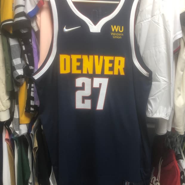 나이키 NBA덴버너기츠 자말 머레이 어센틱다이아몬드아이콘에디션 유니폼져지