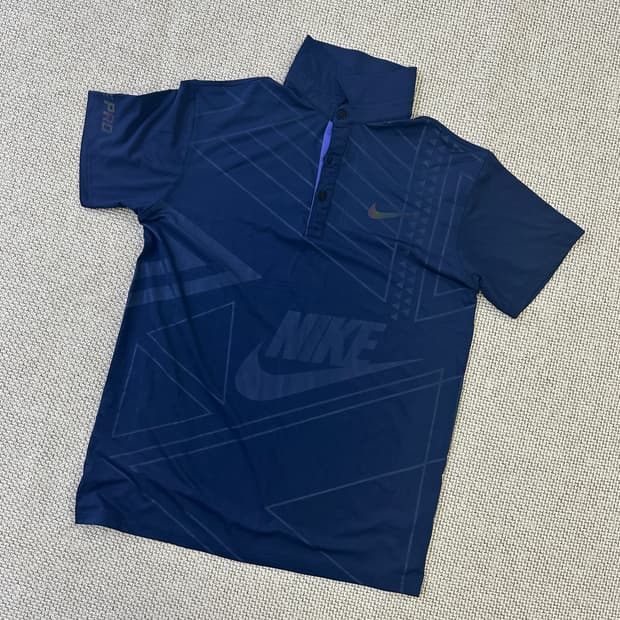 2XL 나이키 프로 기능성 카라 반팔 0407D