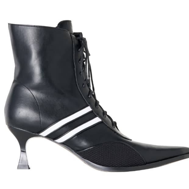 2000아카이브 스포티크롭 부츠 250사이즈 (블랙)